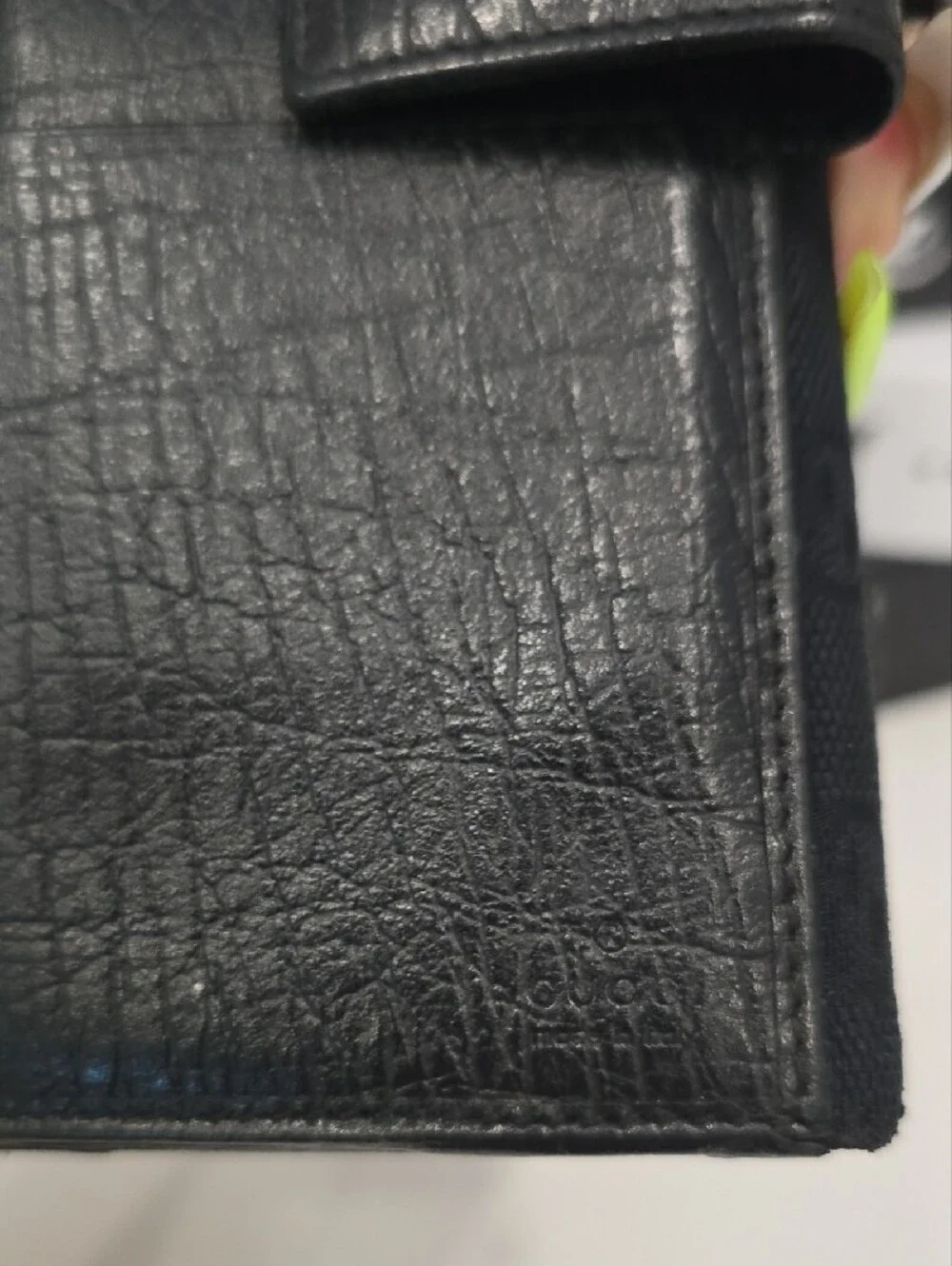 Gucci Black Wallet with Green & Red Web and Gold Buckle